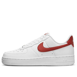 Кроссовки air force 1 низкие Nike, белый dd8959-115 | white/redwhite/rugged orange