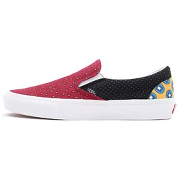 Кроссовки Vans Slip-on Series Skateboard Shoes Unisex Low-Top Red Blue vn0a33tb9hx