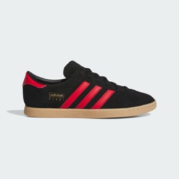 Кроссовки Adidas STADT, цвет Black/Better Scarlet/Gold Metallic ji1885 | コアブラック/ベタースカーレット/ゴールドメタリック