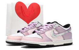 Кроссовки Nike Dunk Skateboarding Shoes Unisex Low-top Pink, розовый dd1391-100(team24-男女紫属于你s-box) | pink