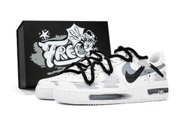Кроссовки Nike Air Force 1 Skateboarding Shoes Unisex Low-top, синий 315122-111(team18-断钩裂痕） | blue