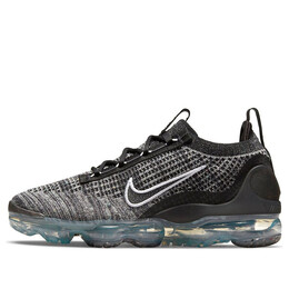 Кроссовки air vapormax 2021 flyknit Nike, черный dh4088-003 | black/white