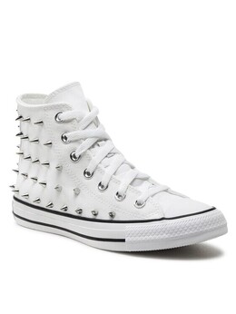 Кроссовки из ткани Converse, белый chuck taylor all star studded a06444c | weiß