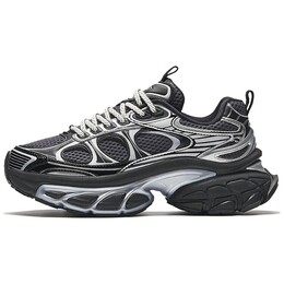 Кроссовки Anta Chunky Sneakers Women's Low-top Inkstone Gray/metal Titanium/basic Black, черный 122438897-4 | inkstone gray/metal titanium/basic black
