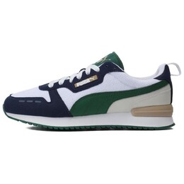 Кроссовки Puma R78 Lifestyle Shoes Unisex Low-top Blue/White/Green, зеленый 39391-007 | blue/white/green