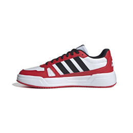 Кроссовки Adidas Skateboarding Shoes Unisex Low-top White/Red/Black, темно-красный/белый/черный jr5226 | dark team red/summit white/team white/black