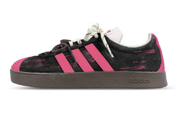 Кроссовки Adidas neo Skateboarding Shoes Unisex Low-top Black/pink, черный/розовый hq1802(team116-ad黑粉刷痕双带) | black/pink
