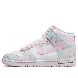 Кроссовки x doernbecher xix dunk высокие Nike, белый fz3026-919 | white/pink