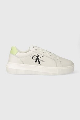 Кожаные кроссовки YW0YW00823 CHUNKY CUPSOLE MONOLOGUE W Calvin Klein Jeans, белый ppyx-obd00t_00c | bianco