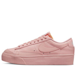 Кроссовки блейзер низкая платформа Nike, розовый dj0292-600 | pink