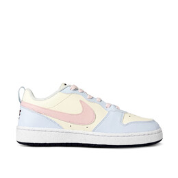 Кроссовки Nike Court Borough Skateboarding Shoes Women's Low-top Blue/yellow/pink, желтый fv8120-141(team-288粉涂鸦女款蓝黄粉) | blue and yellow powder