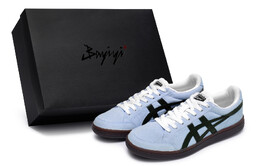 Кроссовки Onitsuka Tiger Advanti Skateboarding Shoes Unisex Low-top Blue/Black, синий/черный 1183b799-101(team80-绒恋蓝s-box) | blue/black