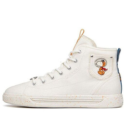 Кроссовки x snoopy skateboarding series кроссовки высокие Anta, белый 922138604-1 | white/orange/blue