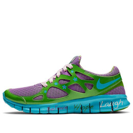 Кроссовки free run 2.0 ретро Nike, фиолетовый 437527-543 | purple/green/blue