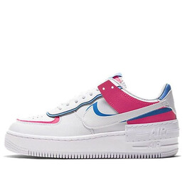 Кроссовки air force 1 shadow Nike, синий cu3012-111 | blue/pink