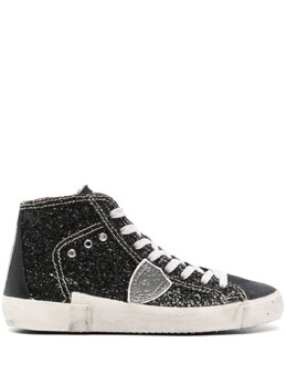 Philippe Model Paris prsx Высокие кеды, черный prhdgl02 | черный
