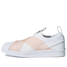 Кроссовки суперзвезда слип-он Adidas, белый d96704 | white/pink