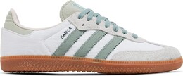 Adidas Кроссовки Wmns Samba OG 'White Silver Green', белый id0492 | white