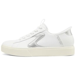 Кроссовки Skechers Court Classics Skateboarding Shoes Women's Low-top White/Silver, серебряный 185056-wsl | white silver