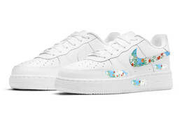 Кроссовки Nike Air Force 1 Skateboard Shoes Women's Low-Top White Blue dh2920-111(team10-玫瑰) | white