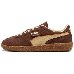 Кроссовки Puma Palermo Skateboarding Shoes Unisex Low-top, коричневый 398382-02 | brown