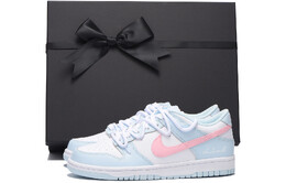 Кроссовки Nike Dunk Skateboarding Shoes Women's Low-top Ultra Blue/Fire Orchid, синий fb9109-105(team59-女款蓝粉sbox) | blue