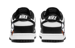 Кроссовки Nike Dunk Skateboarding Shoes Unisex Low-top White/black, черный dd1391-100(team355-橘色熊猫) | black