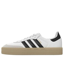 Кроссовки самбэ Adidas, белый ig5744 | cloud white/cloud white/core black