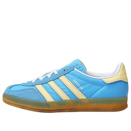 Кроссовки газель для помещений Adidas, синий ie2960 | semi blue burst/almost yellow/cloud white