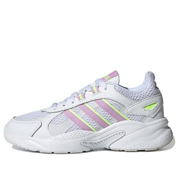 Кроссовки neo crazychaos shadow Adidas, белый fz1289 | white/pink/green