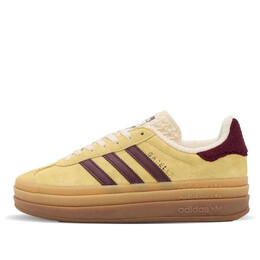 Кроссовки gazelle bold platform Adidas, желтый if5937 | yellow/burgundy