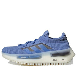Кроссовки nmd_s1 Adidas, синий hq4468 | blue fusion / off white / cloud white