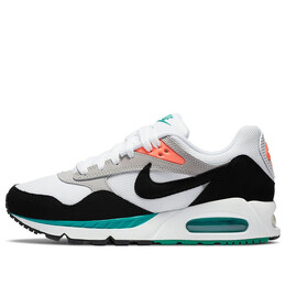 Кроссовки air max коррелируют Nike, белый 511417-136 | white/black/new green/bright mango