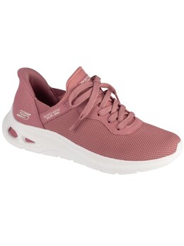 Низкие кроссовки Skechers Slip Ins Bobs Sport Unity Pinch Of Luck, розовый 5154769 | rosa