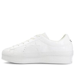 Кроссовки one star platform low 'vintage white' Converse, белый 562605c | white