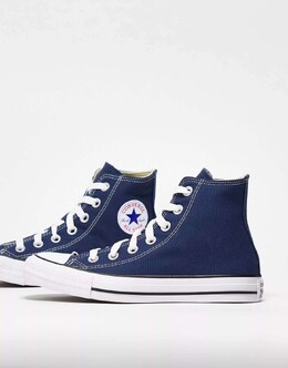 Темно-синие кроссовки Converse Chuck Taylor All Star Hi 125048472 | navy