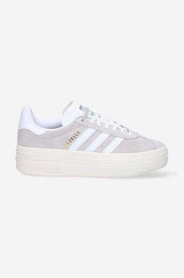 Замшевые кроссовки Gazelle Bold W Adidas, серый ppyx-obu0jp_09x | szary
