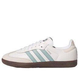 Кроссовки самба ог Adidas, белый ih2752 | cloud white/hazy green/wonder white
