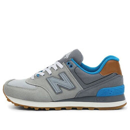 Кроссовки 574 New Balance, серый wl574amb | gray/blue/brown