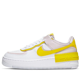 Кроссовки air force 1 shadow Nike, белый cj1641-102 | whiteyellowpink