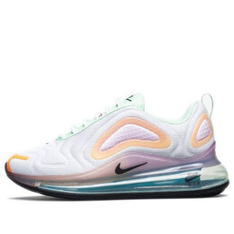 Кроссовки air max 720 se Nike, белый cj0632-100 | white/black/orange pulse/lt arctic pk ht/vapor green/oracle aqua