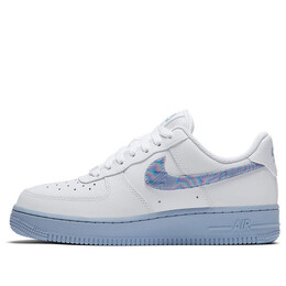 Кроссовки air force 1 низкие Nike, белый cz0377-100 | white/blue