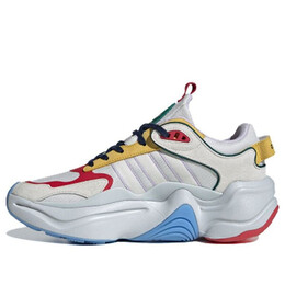 Кроссовки angel chen x magmur runner Adidas, белый fx1941 | white/red/blue/green/yellow
