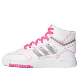 Кроссовки оригинальные drop step Adidas, белый fv4883 | white/pink/gray