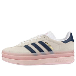 Кроссовки газель смелые Adidas, белый ie6508 | footwear white/clear pink/night indigo