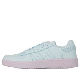Кроссовки neo hoops 2.0 Adidas, белый fw9358 | white/light blue