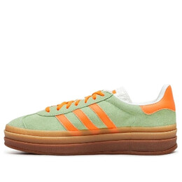 Кроссовки газель смелые Adidas, зеленый ih7495 | green/tan