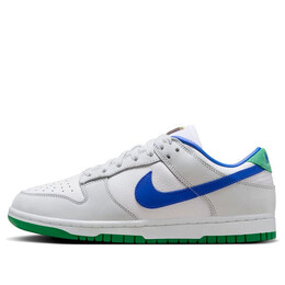Кроссовки данк лоу Nike, белый fb7910-100 | white/photo blue/photon dust/stadium green
