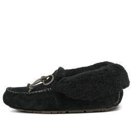 Кроссовки алена тапочки для дома и улицы Ugg, черный 1004806-blk | black