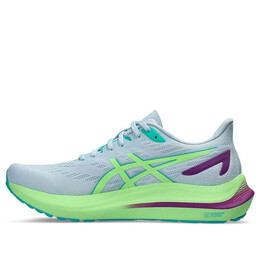 Кроссовки gt 2000 12 lite show Asics, синий 1012b646-300 | blue/green